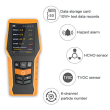 이미지를 갤러리 뷰어에 로드 , Blatn BR-smart 126s Air quality Meter Indoor PM1.0 PM10 PM2.5 air monitor VOC Formaldehyde detector with data logger