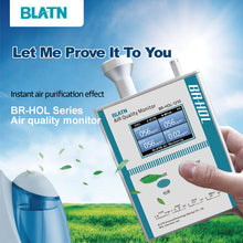 Cargar imagen en el visor de la galería, BLATN BR-HOL-1210 Formaldehyd PM1.0 PM2.5 PM10 air quality monitor - blatn shop