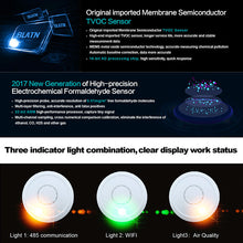 Загрузить изображение в средство просмотра галереи, BLATN BR-CON PM2.5 air quality monitor TVOC Formaldehyde detector - blatn shop