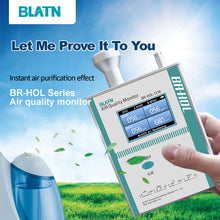 Cargar imagen en el visor de la galería, BLATN BR-HOL-1216 CO2 meter PM1.0 PM2.5 PM10 air quality monitor - blatn shop