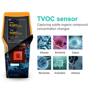 BLATN BR-smart-123s VOCs Formaldehyde TVOC HCHO detector with TF memory card - blatn shop