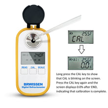 Laden Sie das Bild in den Galerie-Viewer, BRWISSEN Digital Refractometer 5-in-1 Antifreeze Coolant Diesel Exhaust Fluid DEF Tester - Urea Concentration, Antifreeze &amp; Car Windshield Washer Fluid Freeze Point Detector
