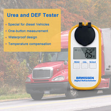 Загрузить изображение в средство просмотра галереи, BRWISSEN Digital Refractometer 5-in-1 Antifreeze Coolant Diesel Exhaust Fluid DEF Tester - Urea Concentration, Antifreeze &amp; Car Windshield Washer Fluid Freeze Point Detector
