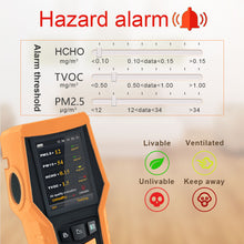 Загрузить изображение в средство просмотра галереи, Blatn BR-smart 126s Air quality Meter Indoor PM1.0 PM10 PM2.5 air monitor VOC Formaldehyde detector with data logger
