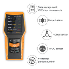 Load image into Gallery viewer, Blatn BR-smart 126s Air quality Meter Indoor PM1.0 PM10 PM2.5 air monitor VOC Formaldehyde detector with data logger
