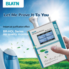 Load image into Gallery viewer, BLATN BR-HOL-1210 Formaldehyd PM1.0 PM2.5 PM10 air quality monitor - blatn shop
