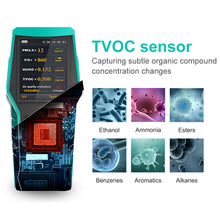 이미지를 갤러리 뷰어에 로드 , BLATN BR-smart-128s CO2 PM2.5 air quality monitor TVOC Formaldehyde detector - blatn shop
